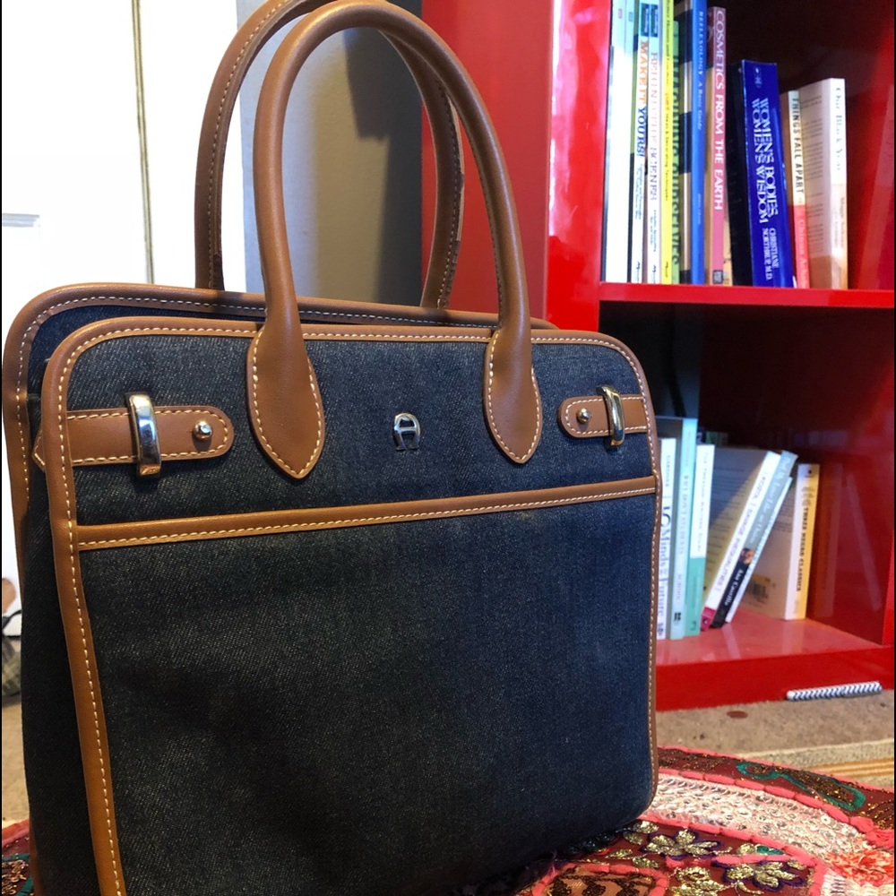 Etienne Aigner Denim Handbag